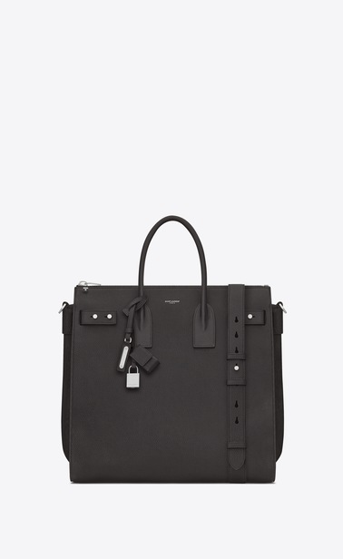 sac de jour north/south tote in grained leather